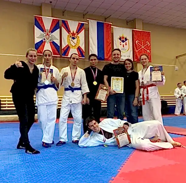 Чемпионат Санкт-Петербурга по рукопашному бою - бойцы Алмаза заняли весь пьедестал. Чемпионат Санкт-Петербурга по рукопашному бою - бойцы Алмаза заняли весь пьедестал.