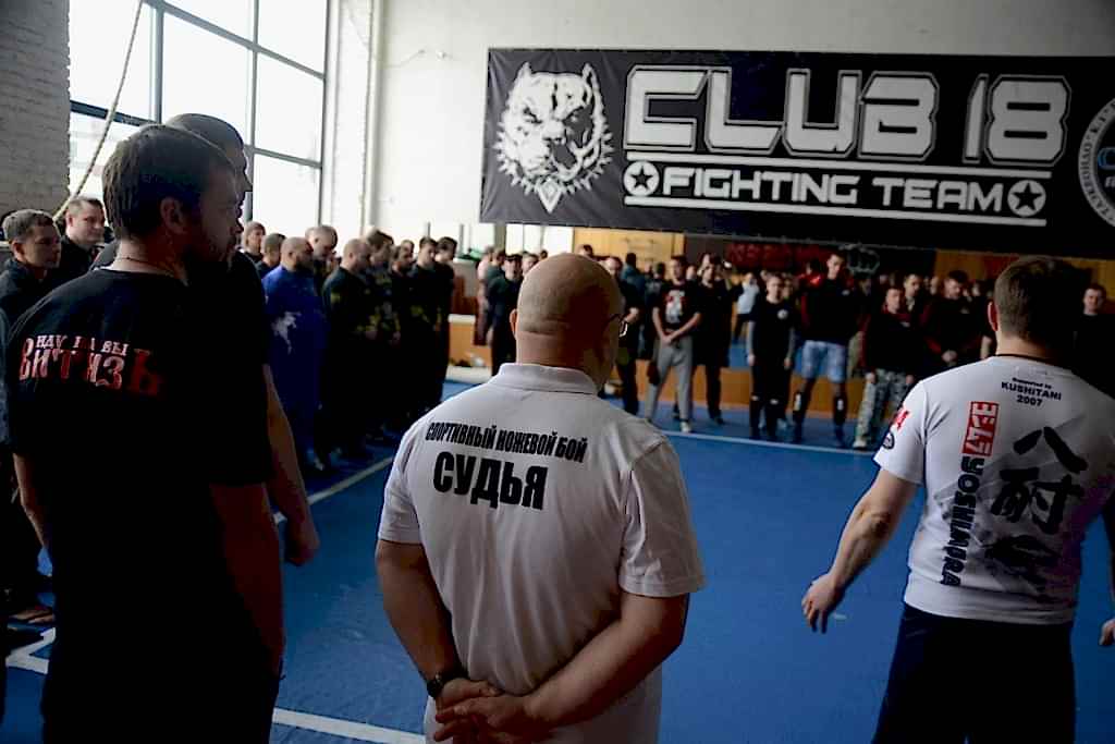 Клуб ножевого боя в СПб - тренировки