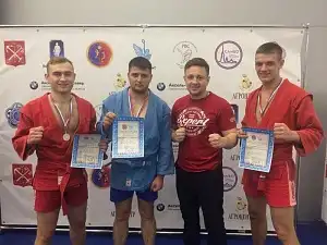 Кубок СПб по Боевому Самбо наши опять на пьедестале